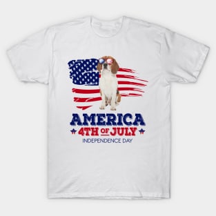 Beagle Flag USA - America 4th Of July Independence Day T-Shirt